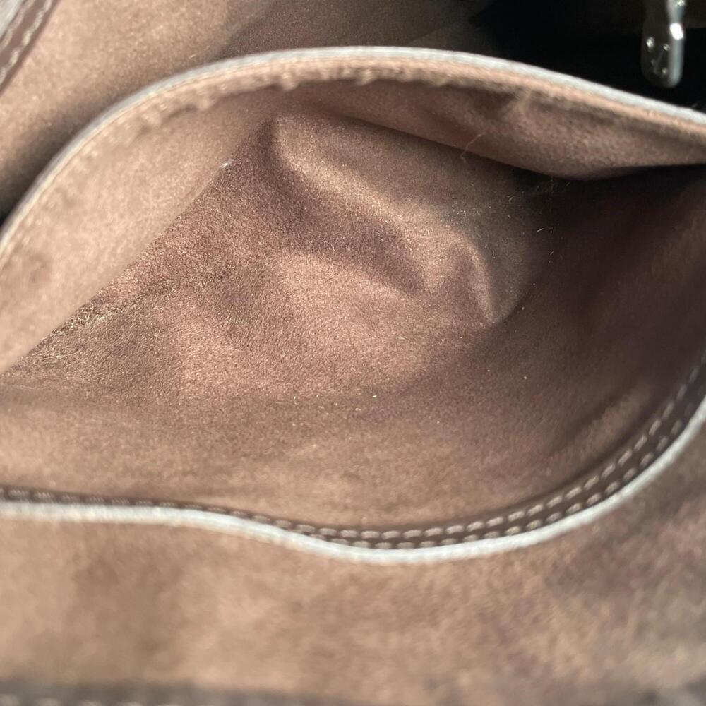 LOUIS VUITTON Brown Leather Tote Bag - Picture 14 of 16